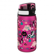 Ion8 Fľaša One Touch Kids Cats 350 ml